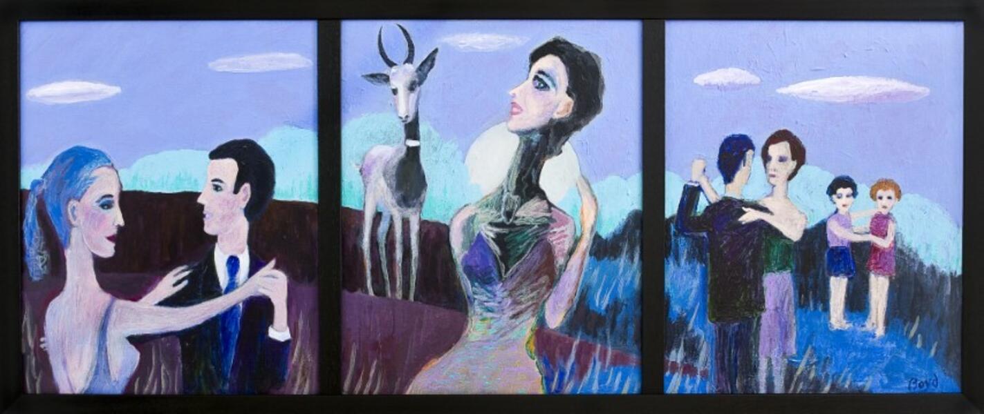 Hal Boyd, Gazelle (Triptych)