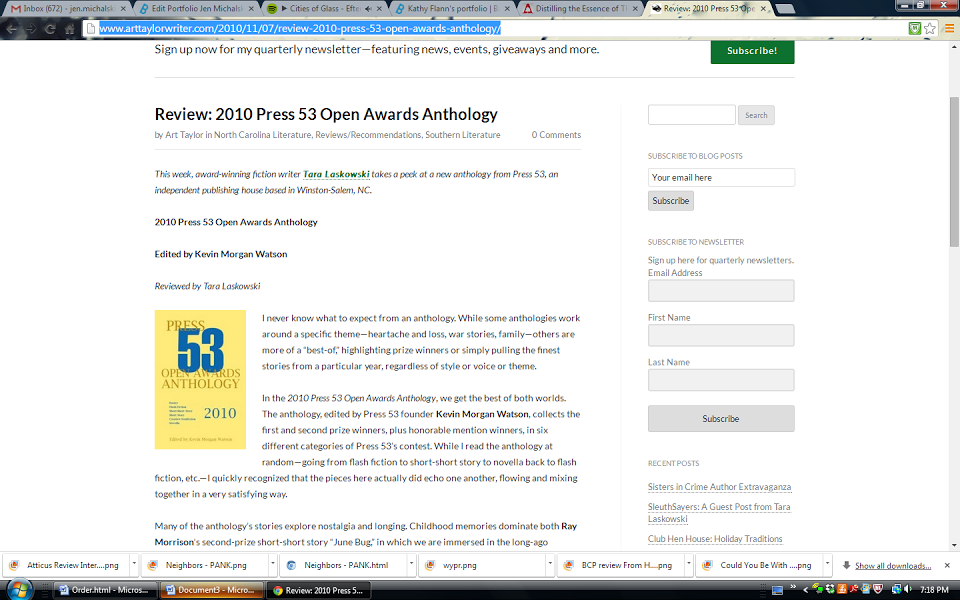 Review Press 53 Open Awards