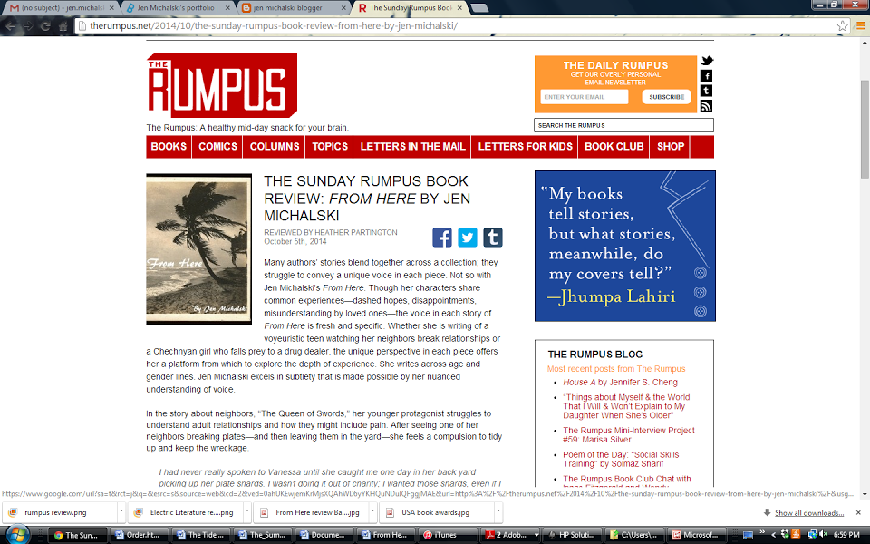 Review from The Rumpus
