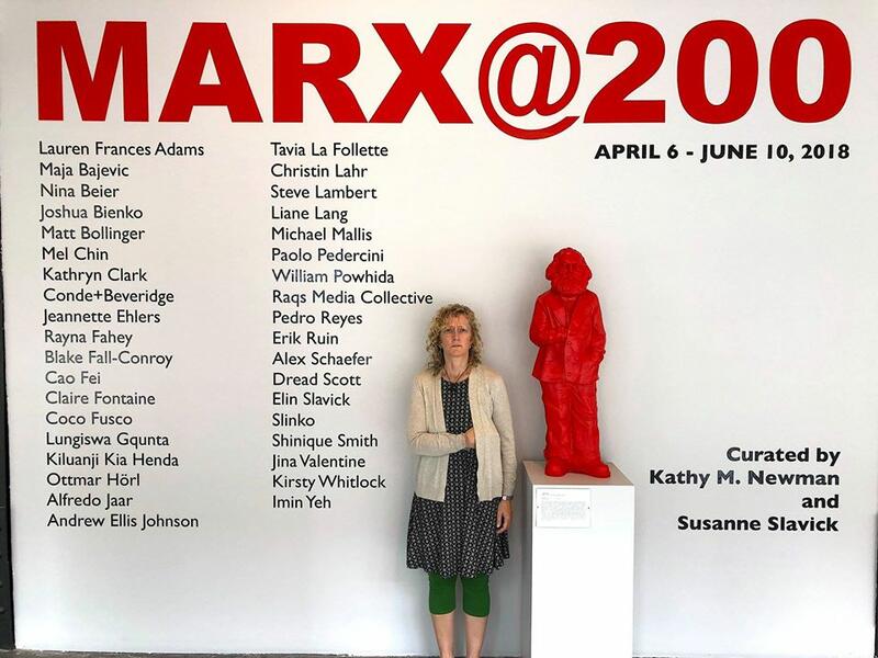 standing with Marx @ 200