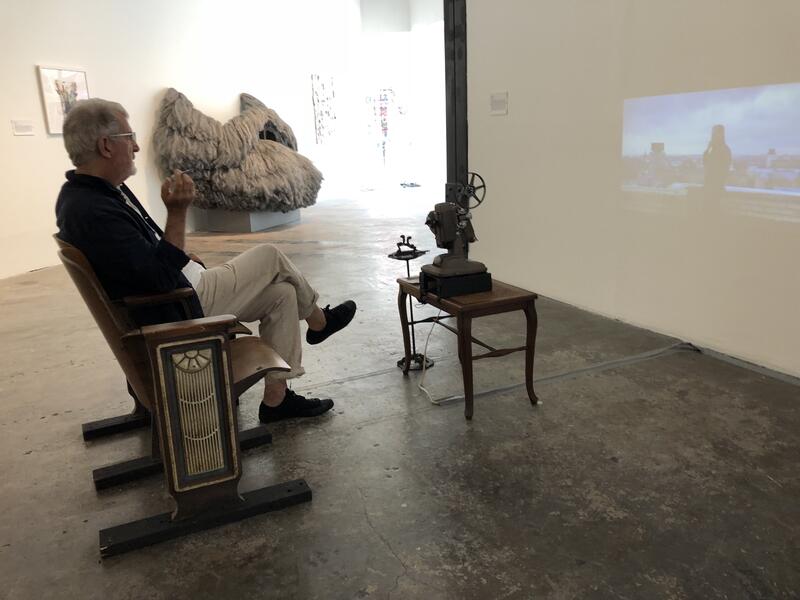 Viewing Smoking Marx at the gallery home theatre 