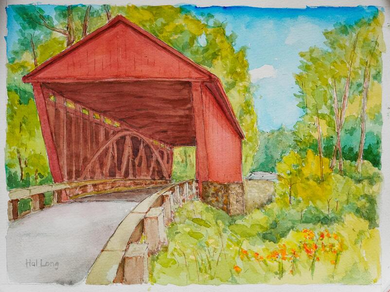 Jerusalem Mill Covered Bridge