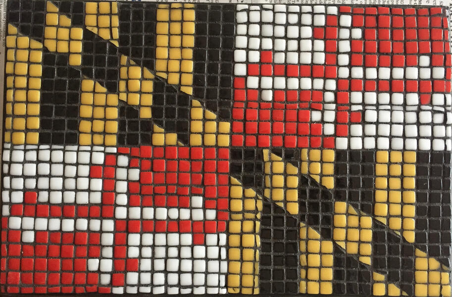 Maryland Flag Mosaic