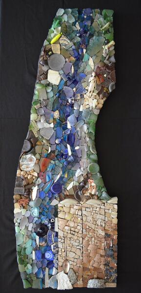 Patapsco River; part of Pieces of History: EC250 Mosaic