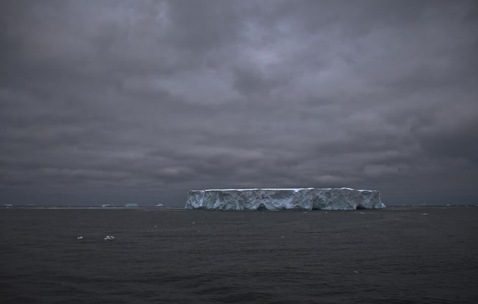 An Iceberg in the Dark