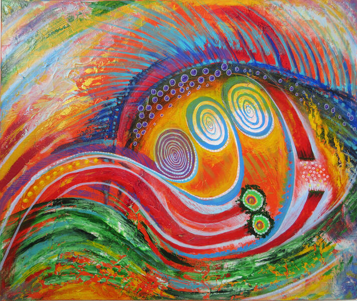 Abstract painting