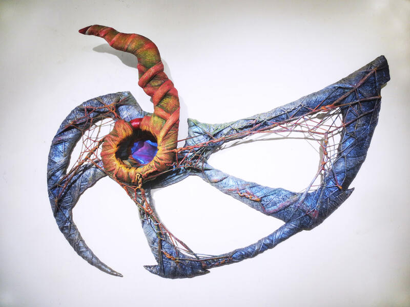 sculpture, mixed media