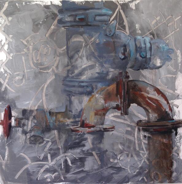 Oil on Canvas, 24" x 24"