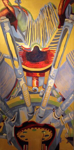 Oil on Canvas, 24" x 48"