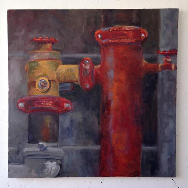 Oil on Canvas, 24"x 24"