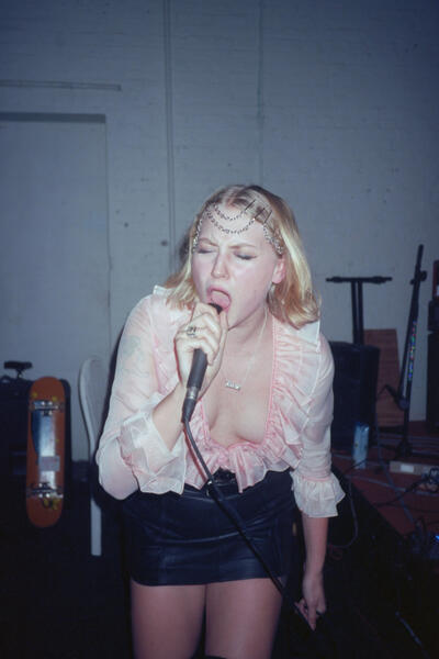 Rosie Performing for Thirst Church at My Old House