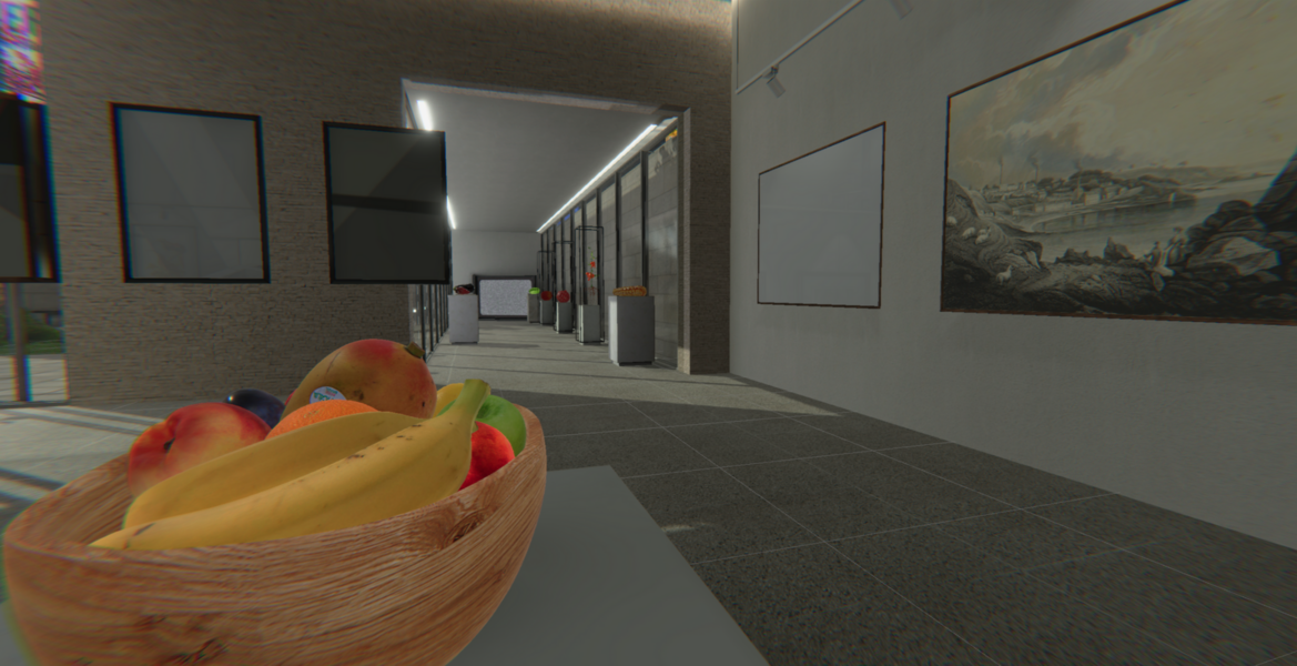 VR Space: Gallery Space - Detail