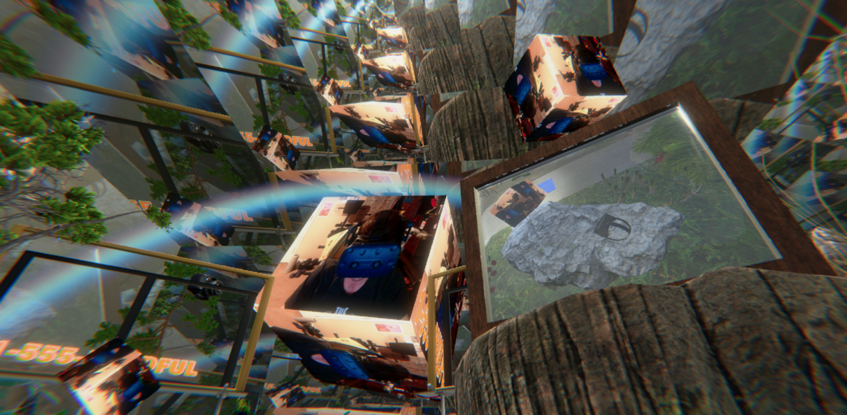 VR Space: Self-Reflection through TV