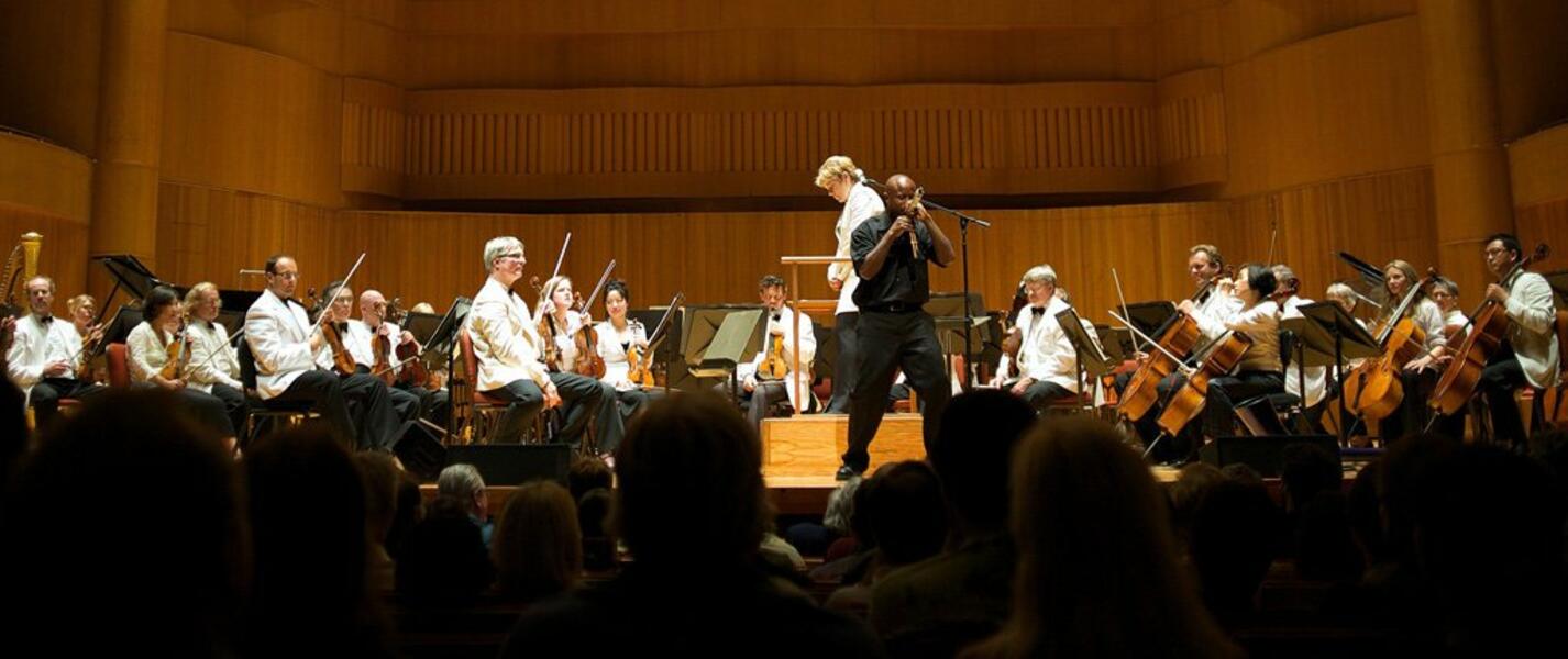 Symphonic Fusion: Shodekeh, Marin Alsop & the Baltimore Symphony Orchestra, July 23rd, 2010.