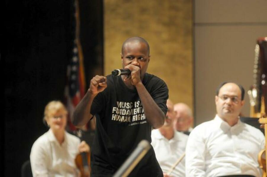 Shodekeh & the Hartford Symphony Orchestra, 2011.