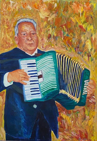 Portrait of Luis Gonzalo Godoy, By Daniela Godoy