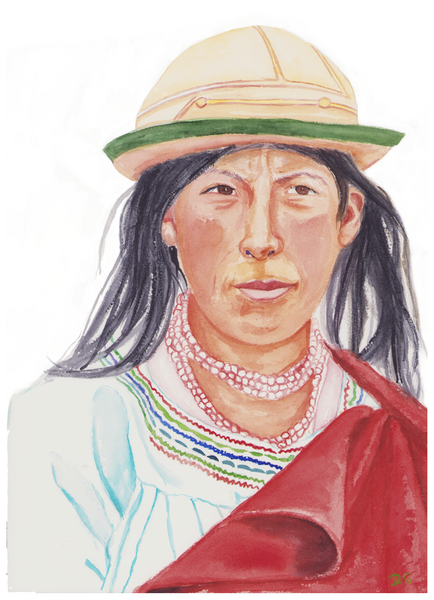 Mother From Santa Teresita Ecuador,By Daniela Godoy