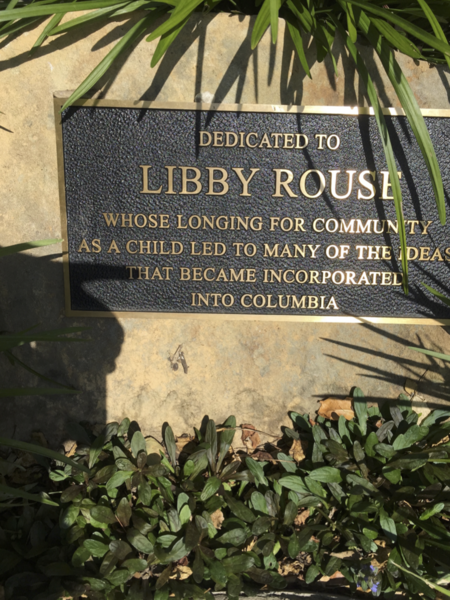 Libby Rouse Memorial (detail)