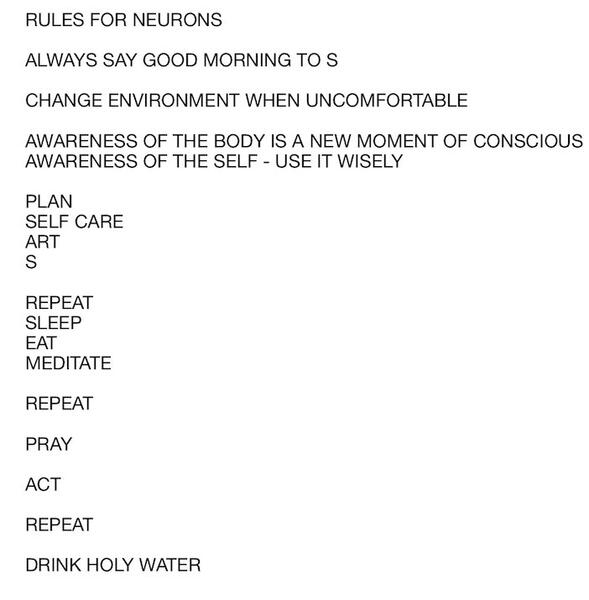 RULES FOR NEURONS 