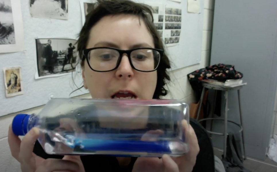 Film still from A Lesson In Thirst by Katherine Nonemaker