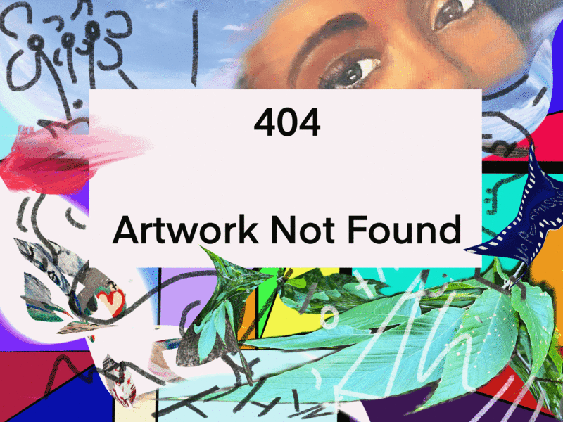 404 Artwork Not Found GIF