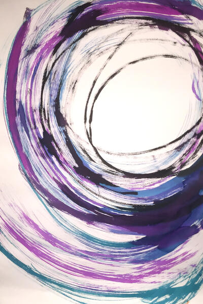 Aerial,watercolor,abstract,motion