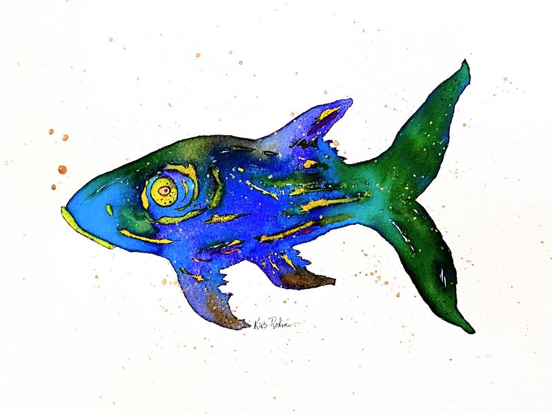 Fish - Blue