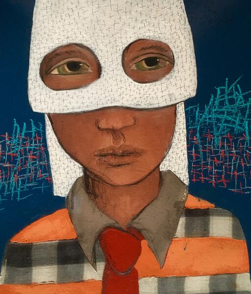 #painting, #oilpainting, #racism, #immigrantart, #political, #contemporary