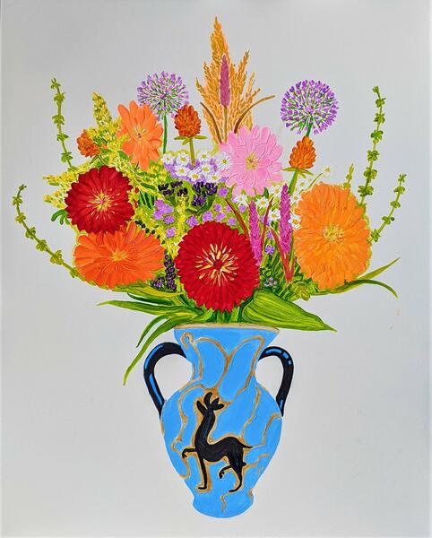 Colorful,Still-life,Floral,Modern, Home, Decor,Vibrant,Delightful