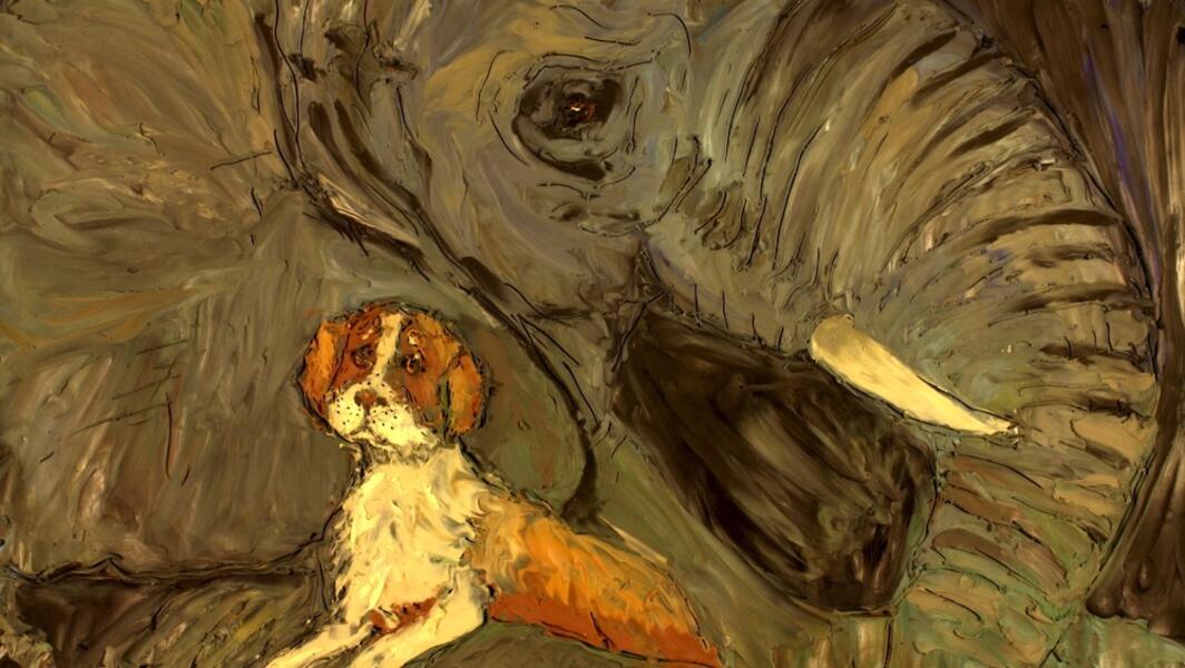 Still from The Elephant's Song by Lynn Tomlinson