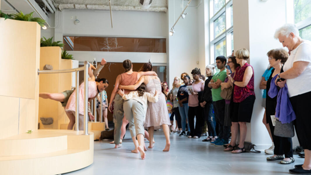 sculpture, installation, dance 