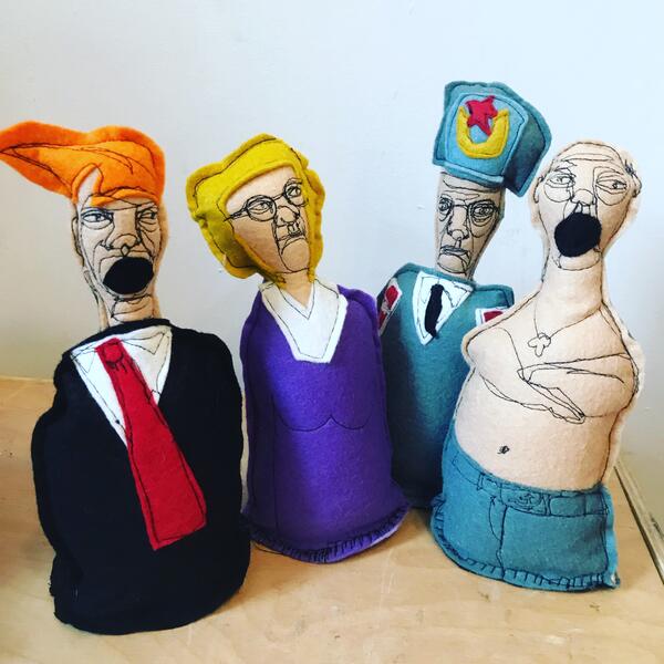 Trump and Friends VooDOO Dolls 