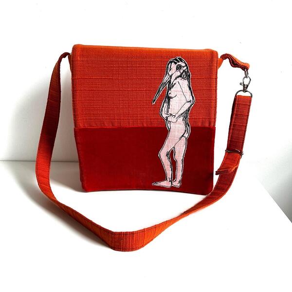 Woodcock Woman Messenger Bag 