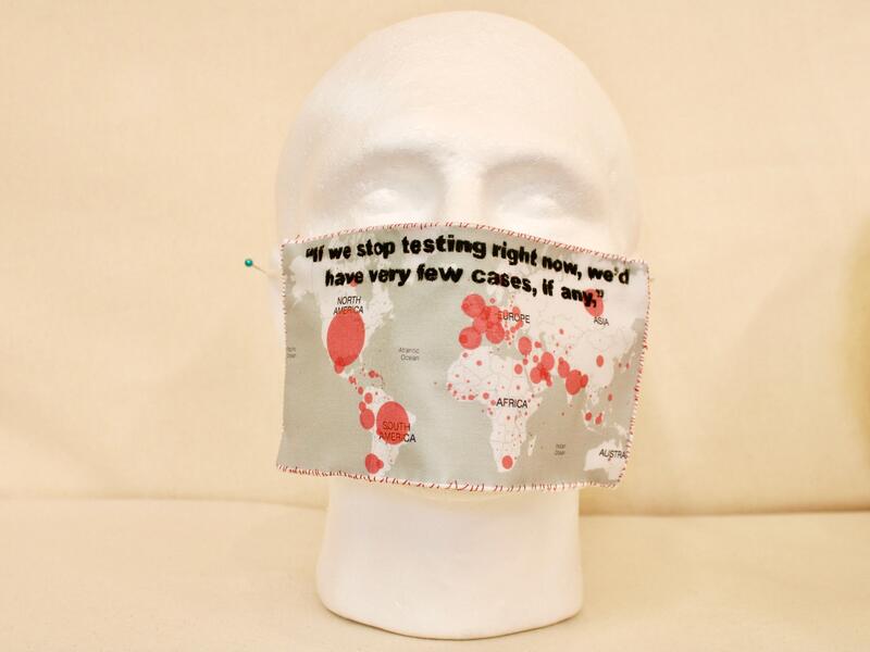 political mask, cover masks, embroidery 