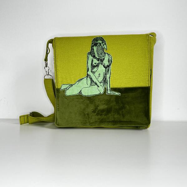 Ms. Greater Sage Grouse Messenger Bag 