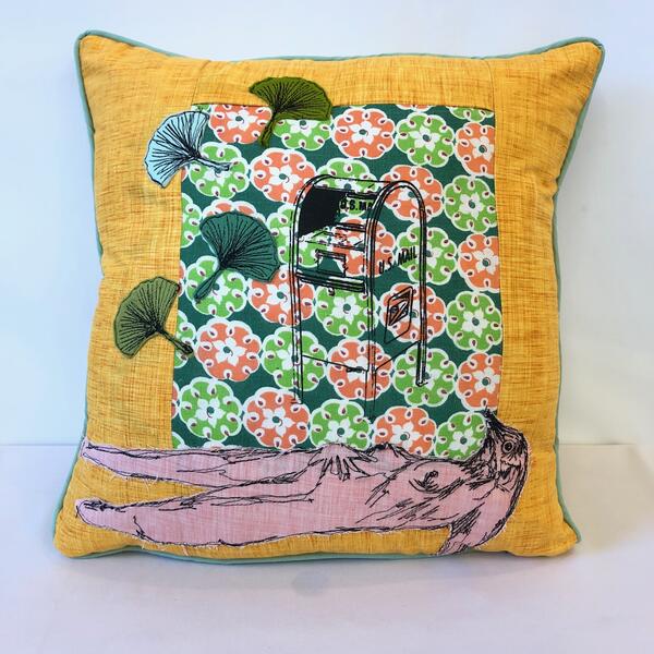 I WANT MY MAIL!   Postal Pillow