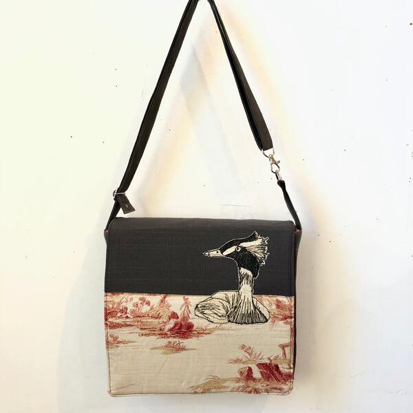 Eared Grebe Messenger Bag , 2021