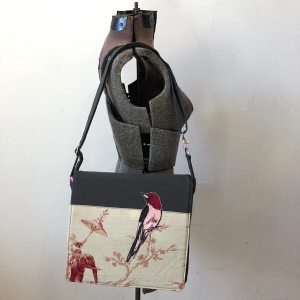 Red Headed Woodpecker Messenger Bag, 2021