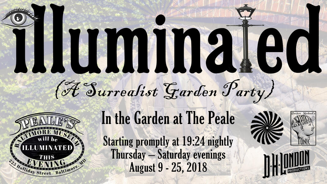 Illuminated Surrealist Garden Party, 2018
