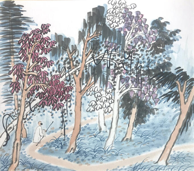 Chinese ink, Chinese Painting, Landscape, Asian Art