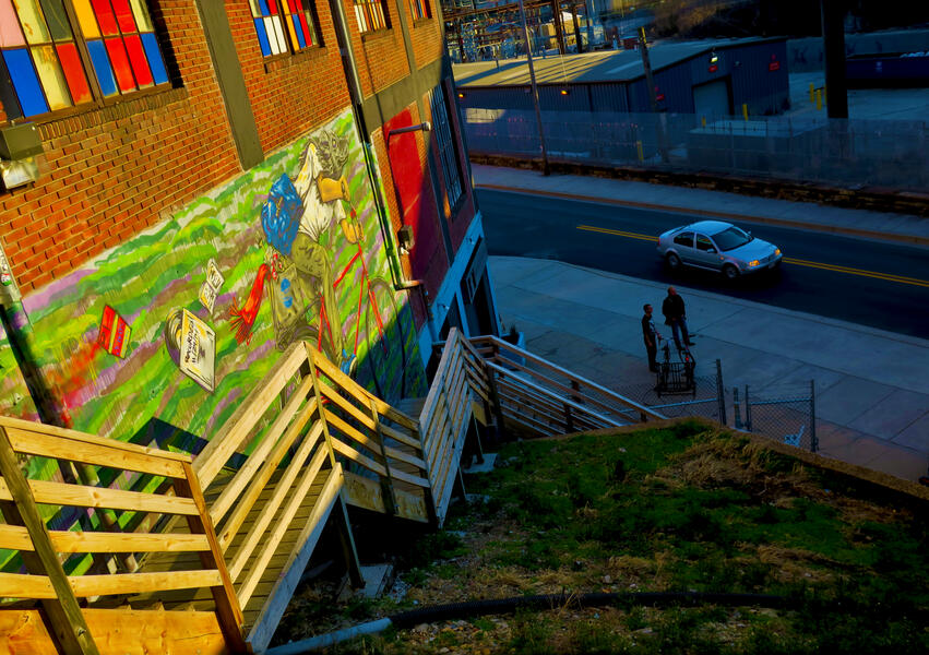 Delirious Baltimore, Artists and Craftsmen at Sunset
