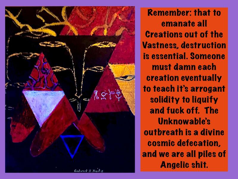 Emanation, higher beings, descent, realms, hell