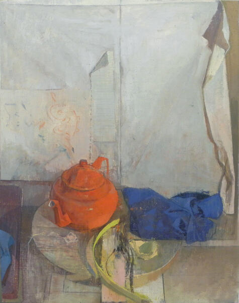 oil painting, still life painting, perceptual painting, edmond praybe, contemporary painting