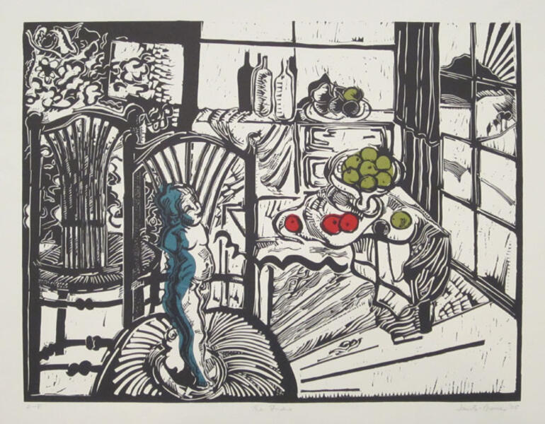 The Studio -- relief print with chine colle--30x22.jpg