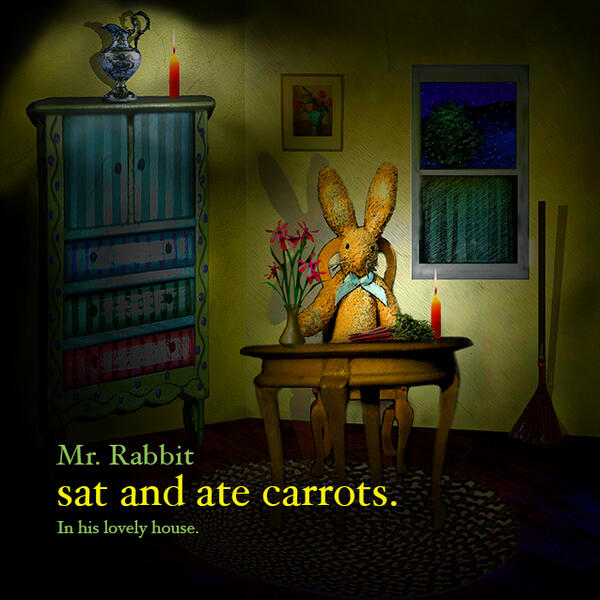 Sat and Ate Carrots