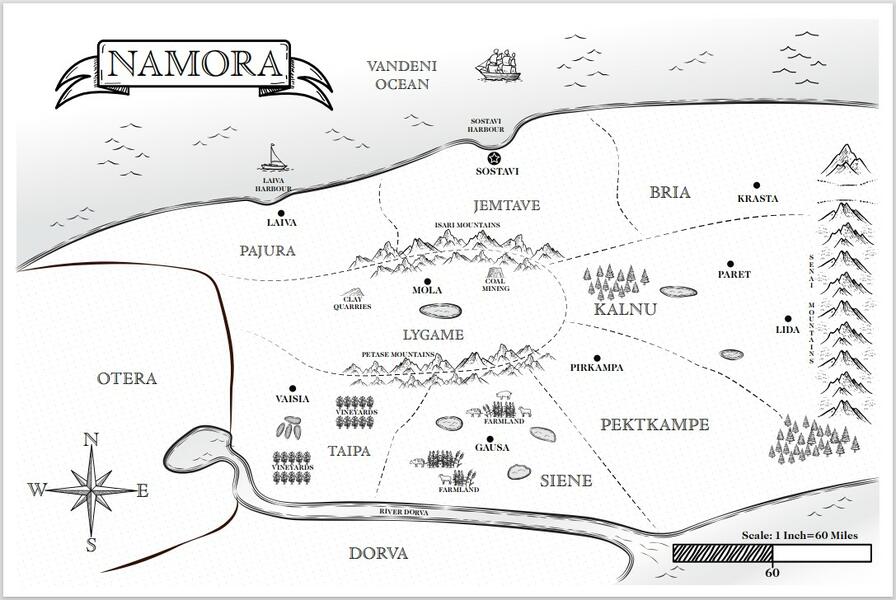 Map of Namora