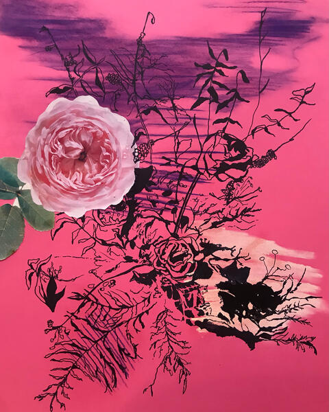 Untitled (Big Rose), 2021