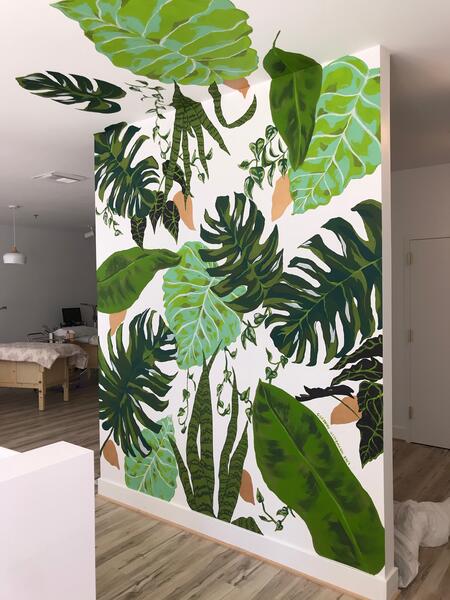 Tropical Mural, Loft Lash Brow Skin, 2019