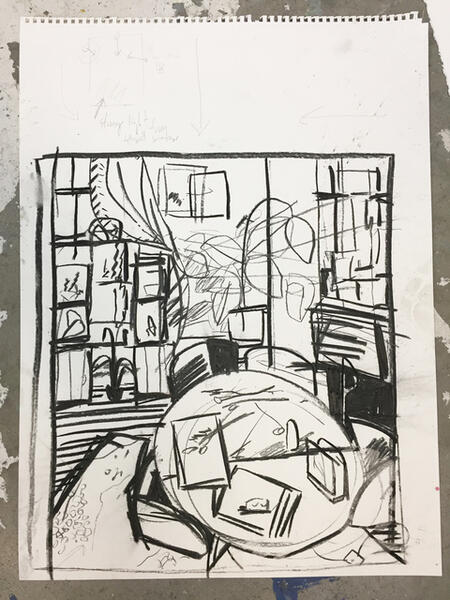 study for Roxy's Apartment