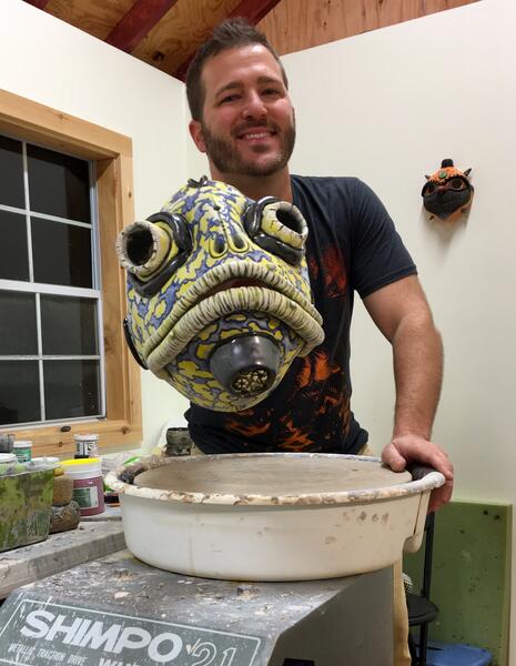 Brad Blair, WIP, Studio